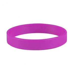 braccialetto personalizzato silicone fucsia