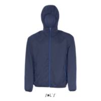Giacca a vento personalizzata navy