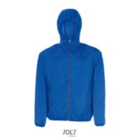 Giacca a vento personalizzata blu royal