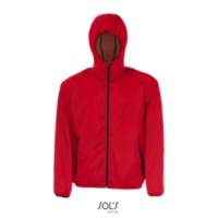 Giacca a vento personalizzata rosso