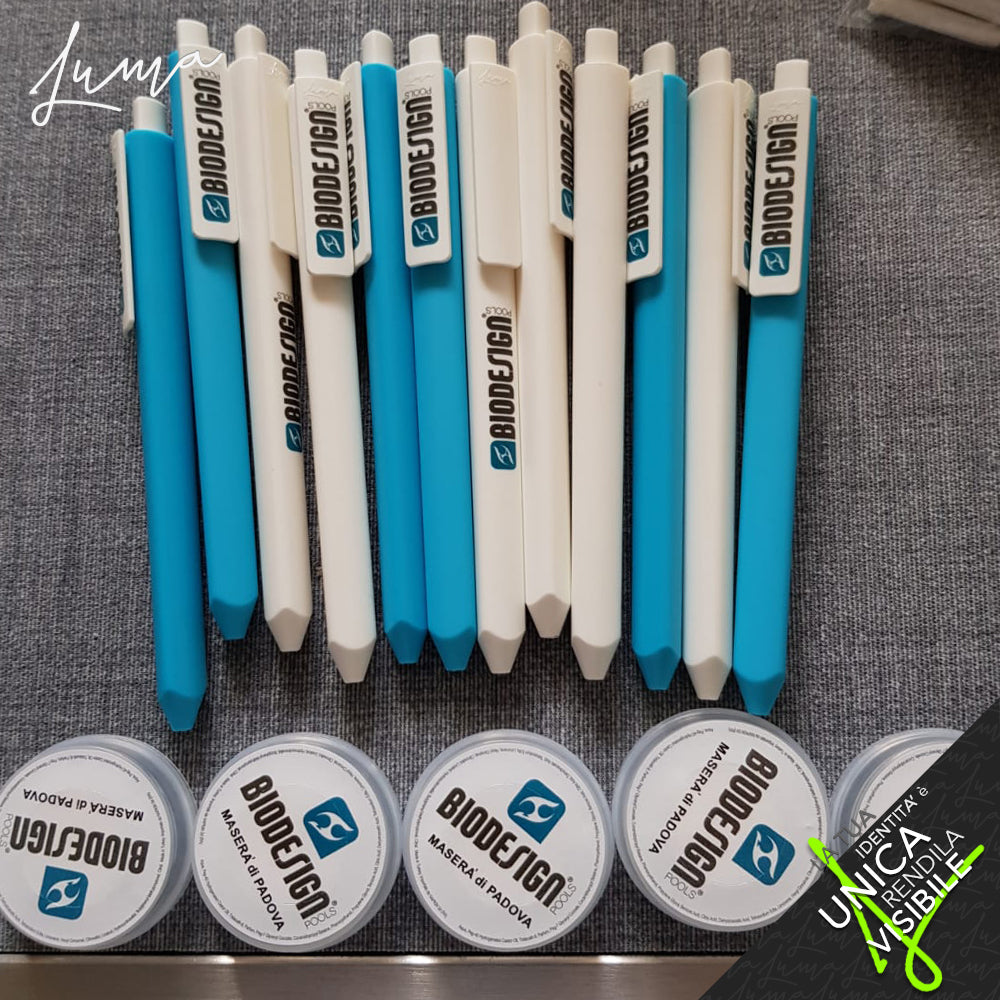 Delta penna GOMMATA personalizzata UV DIGITAL 1 posizione