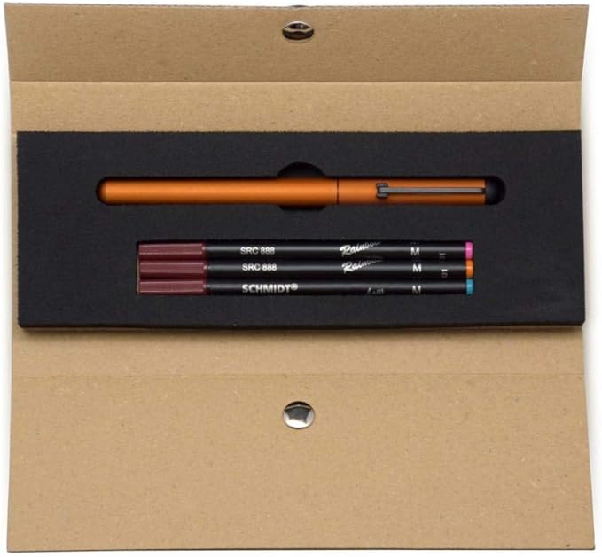 PARAFERNALIA - SET REGALO penna roller "DIVINA" e refill roller colorati