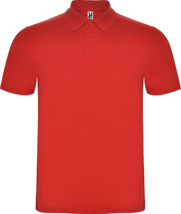 POLO UNISEX AUSTRAL PERSONALIZZATA CON STAMPA SERIGRAFICA 1 COLORE FRONTE