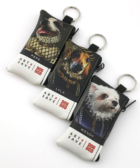 Portachiavi con Pochette in ecopelle personalizzate