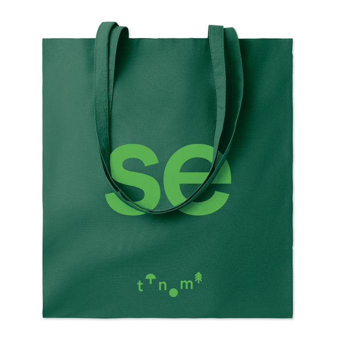 Shopper cotone 140 gsm- personalizzata stampa serigrafica 1 colore 1 lato
