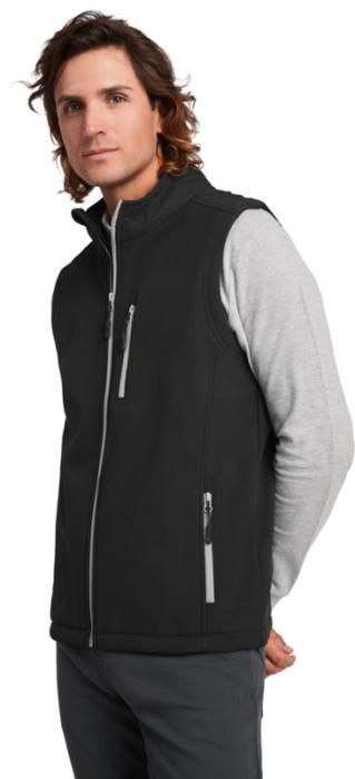 SOFTSHELL SMANICATO UNISEX ROLY PERSONALIZZATO CON STAMPA SERIGRAFICA 1 COLORE LATO CUORE