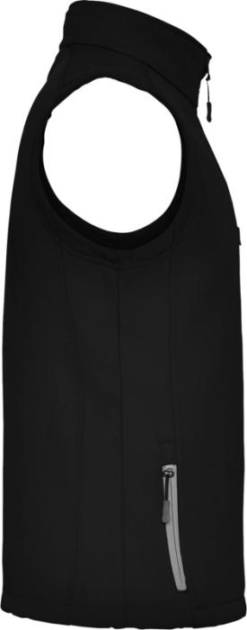 SOFTSHELL SMANICATO UNISEX ROLY PERSONALIZZATO CON STAMPA SERIGRAFICA 1 COLORE LATO CUORE