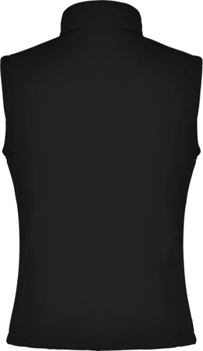 SOFTSHELL SMANICATO UNISEX ROLY PERSONALIZZATO CON STAMPA SERIGRAFICA 1 COLORE LATO CUORE