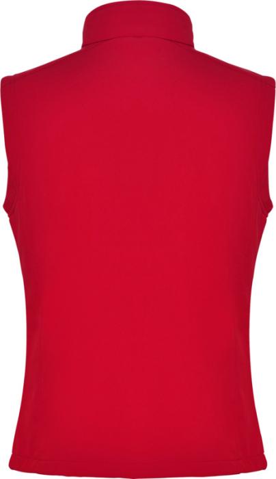 SOFTSHELL SMANICATO UNISEX ROLY PERSONALIZZATO CON STAMPA SERIGRAFICA 1 COLORE LATO CUORE