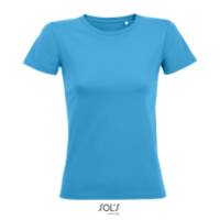 T-SHIRT SOL'S REGENT DONNA SLIM 150 DTF LATO CUORE