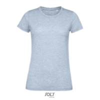 T-SHIRT SOL'S REGENT DONNA SLIM 150 DTF LATO CUORE