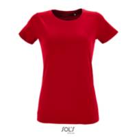 T-SHIRT SOL'S REGENT DONNA SLIM 150 DTF LATO CUORE