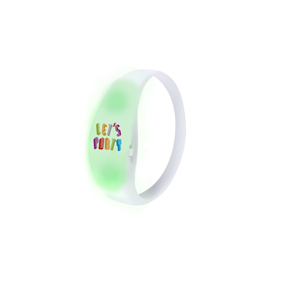 Braccialetto luci led personalizzato 1 colore