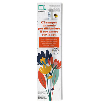 Fiori per Api - 1 Matita con semi di camomilla e 1 pallina semi di fiori