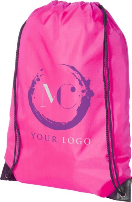 Sacca Zaino premium Oriole - 5L Zaino con coulisse Personalizzato 1 colore serigrafia FAST DELIVERY