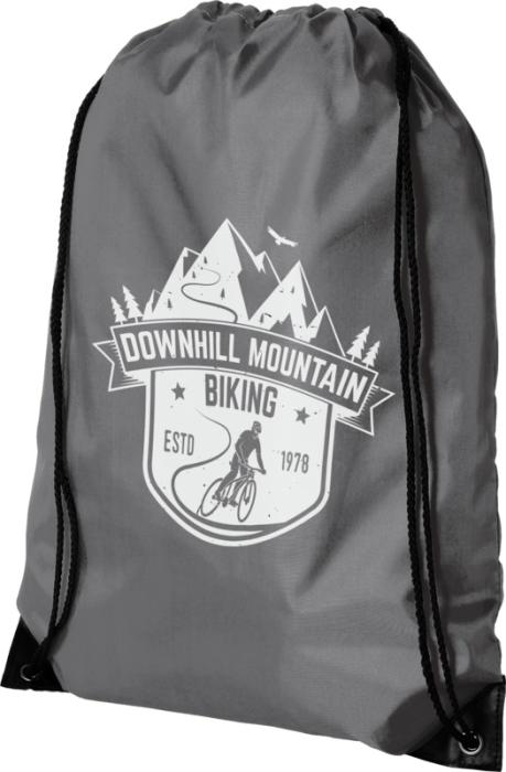 Sacca Zaino premium Oriole - 5L Zaino con coulisse Personalizzato 1 colore serigrafia FAST DELIVERY