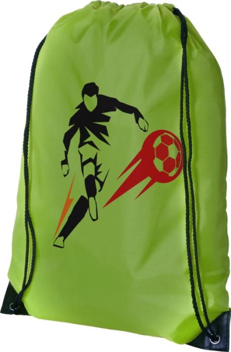 Sacca Zaino premium Oriole - 5L Zaino con coulisse Personalizzato 1 colore serigrafia FAST DELIVERY