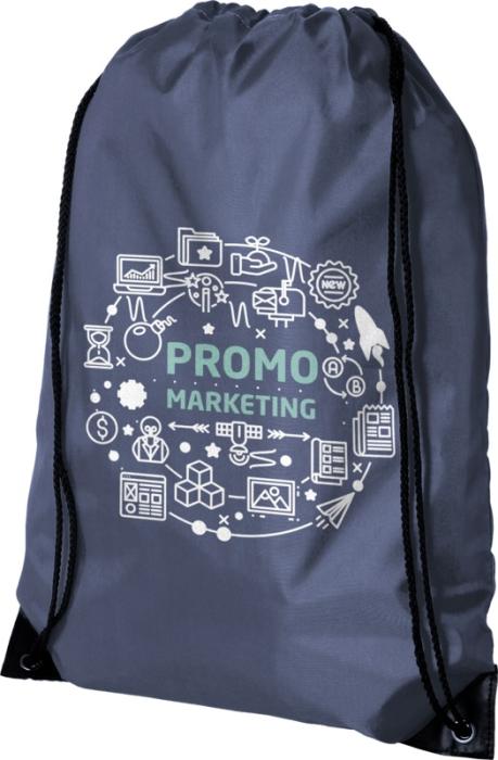 Sacca Zaino premium Oriole - 5L Zaino con coulisse Personalizzato 1 colore serigrafia FAST DELIVERY