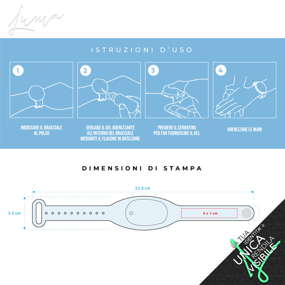 LUMA PROMO - Antibacterial Bracelet