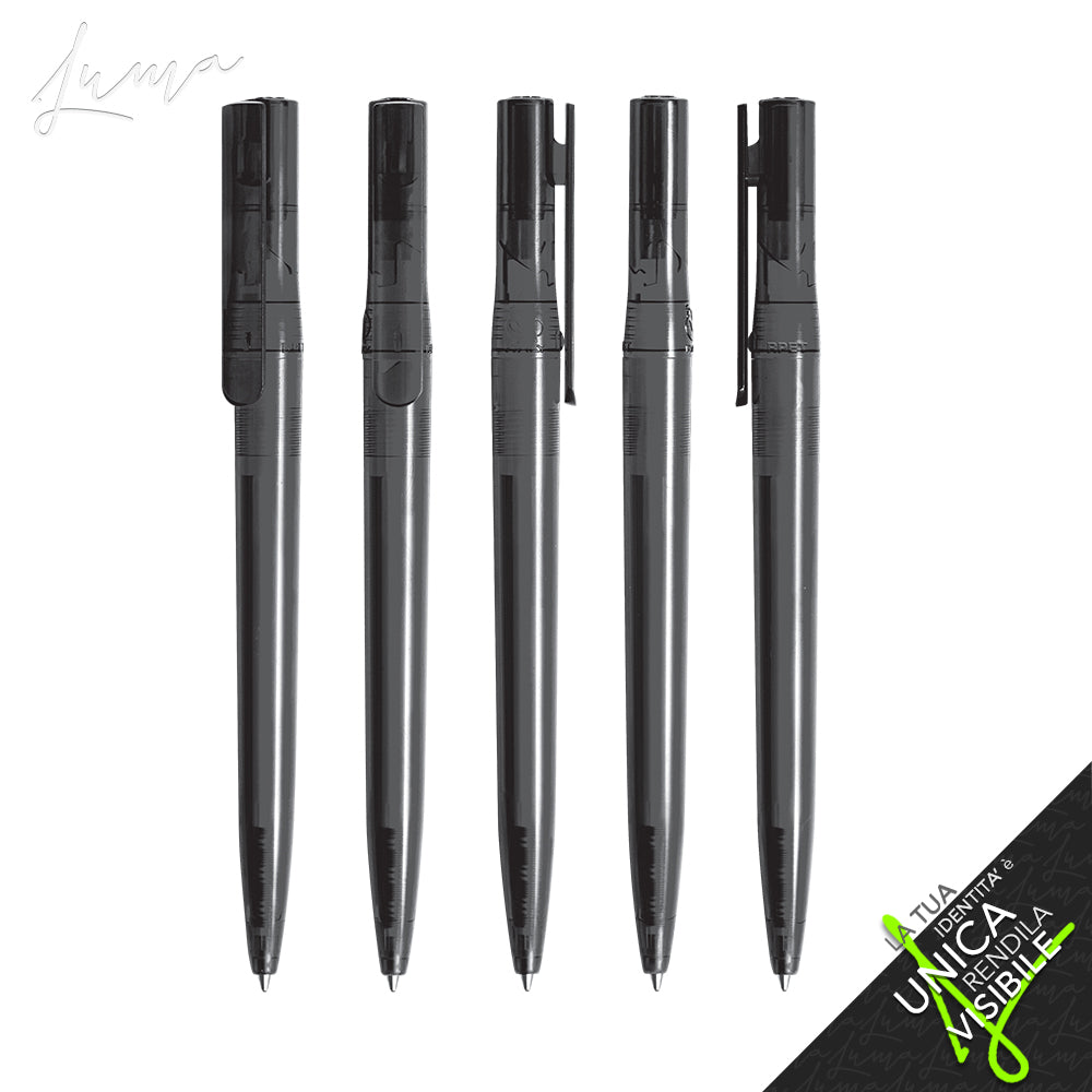 LUMA rPET PROMO - Ballpoint Pen "QUANTUM Transparent"