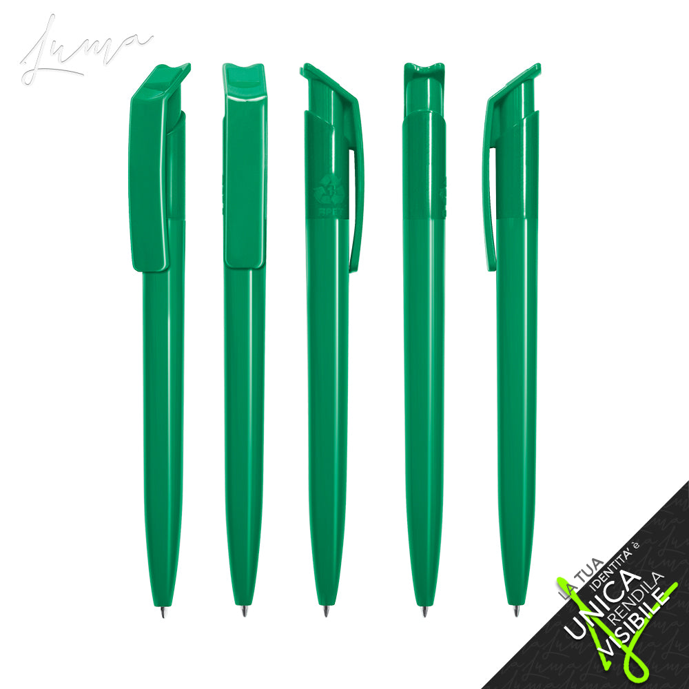 LUMA rPET PROMO - Ballpoint Pen "REVOLUTION Solid SOFT TOUCH"