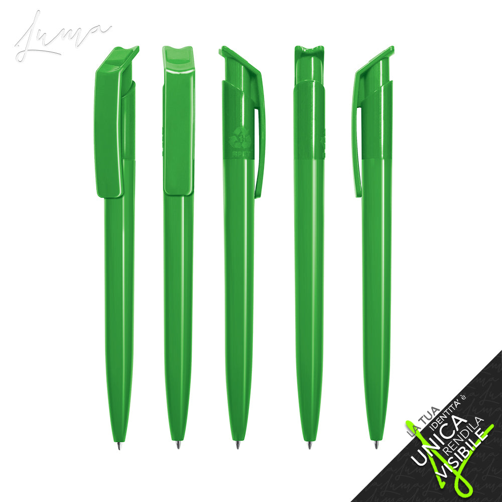 LUMA rPET PROMO - Ballpoint Pen "REVOLUTION Solid SOFT TOUCH"