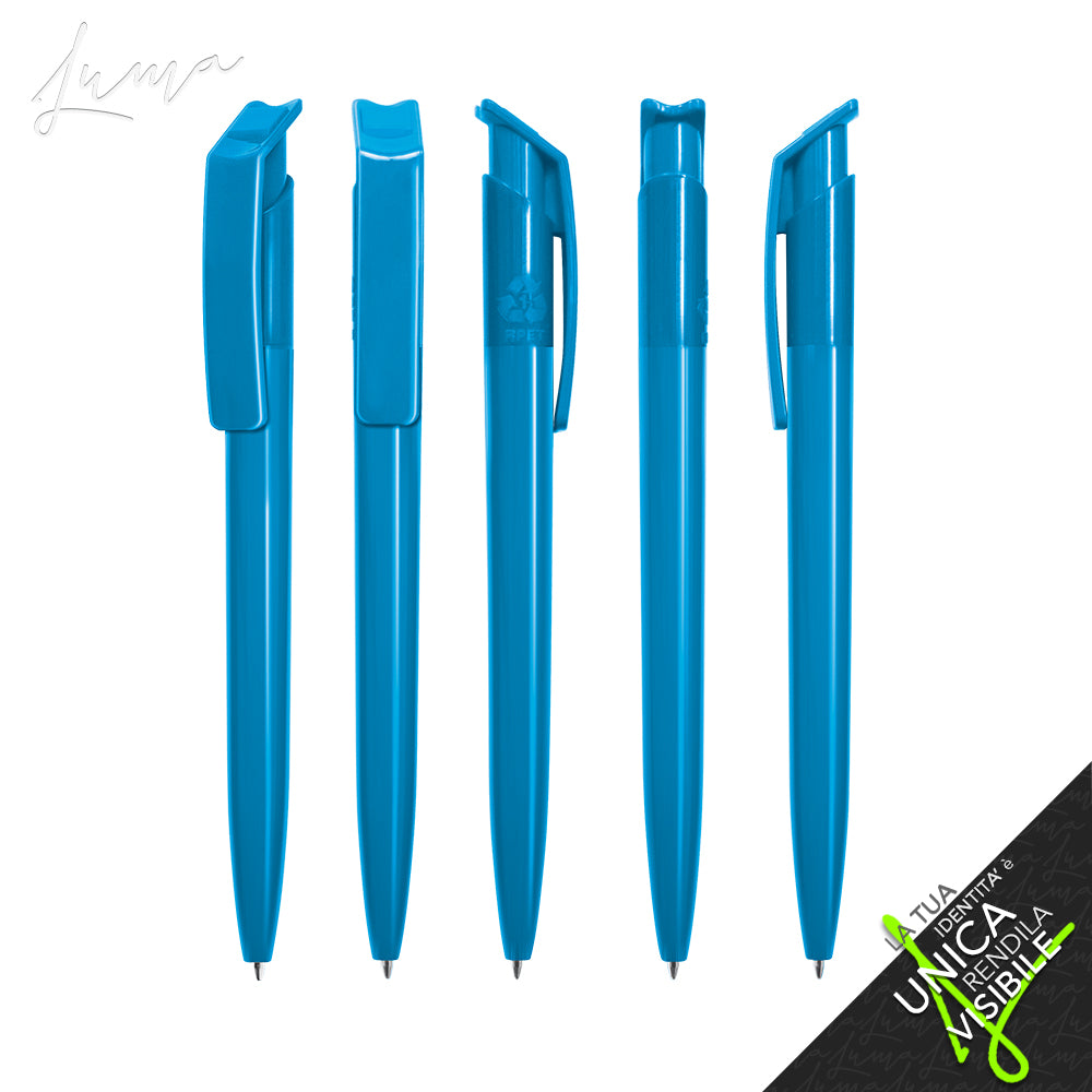 LUMA rPET PROMO - Ballpoint Pen "REVOLUTION Solid SOFT TOUCH"
