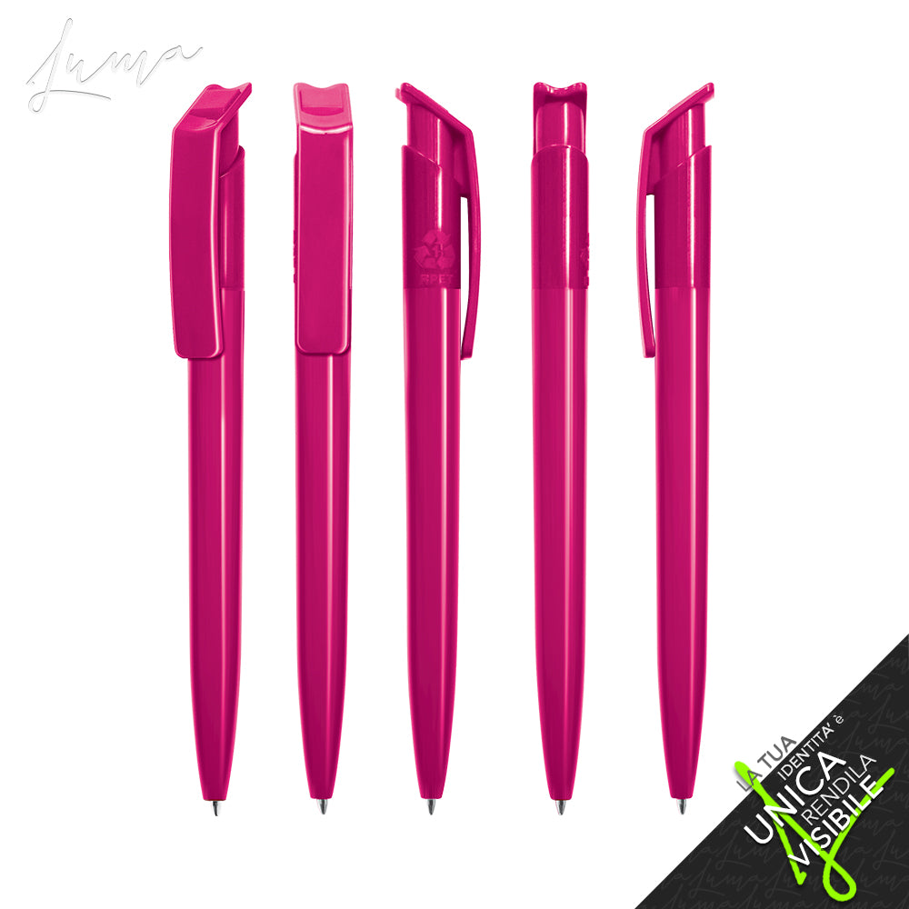 LUMA rPET PROMO - Ballpoint Pen "REVOLUTION Solid SOFT TOUCH"