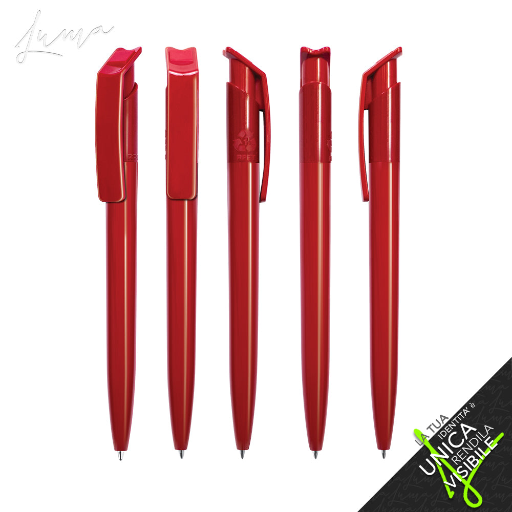 LUMA rPET PROMO - Ballpoint Pen "REVOLUTION Solid SOFT TOUCH"