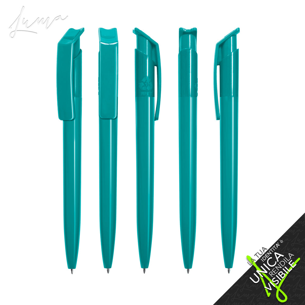 LUMA rPET PROMO - Ballpoint Pen "REVOLUTION Solid SOFT TOUCH"