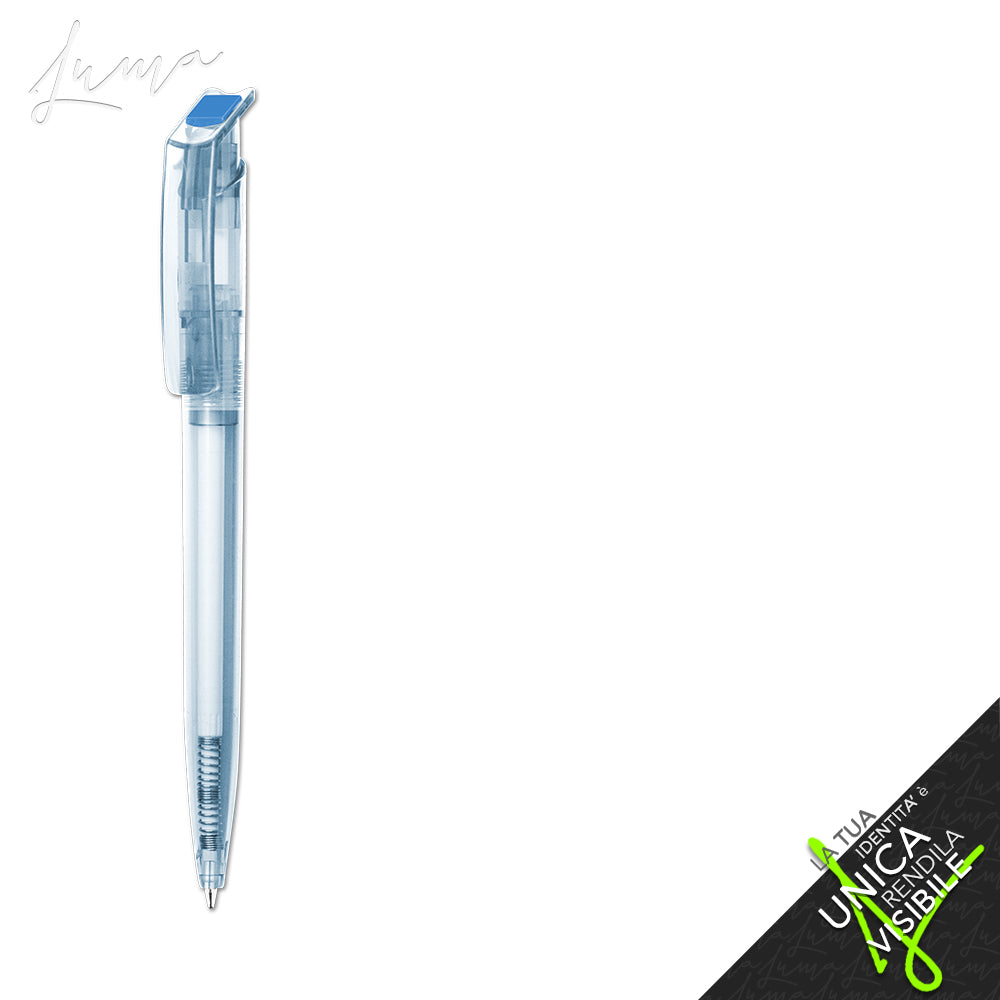 LUMA rPET PROMO - Pouch "POUCH + REVOLUTION Clear SOFT TOUCH"