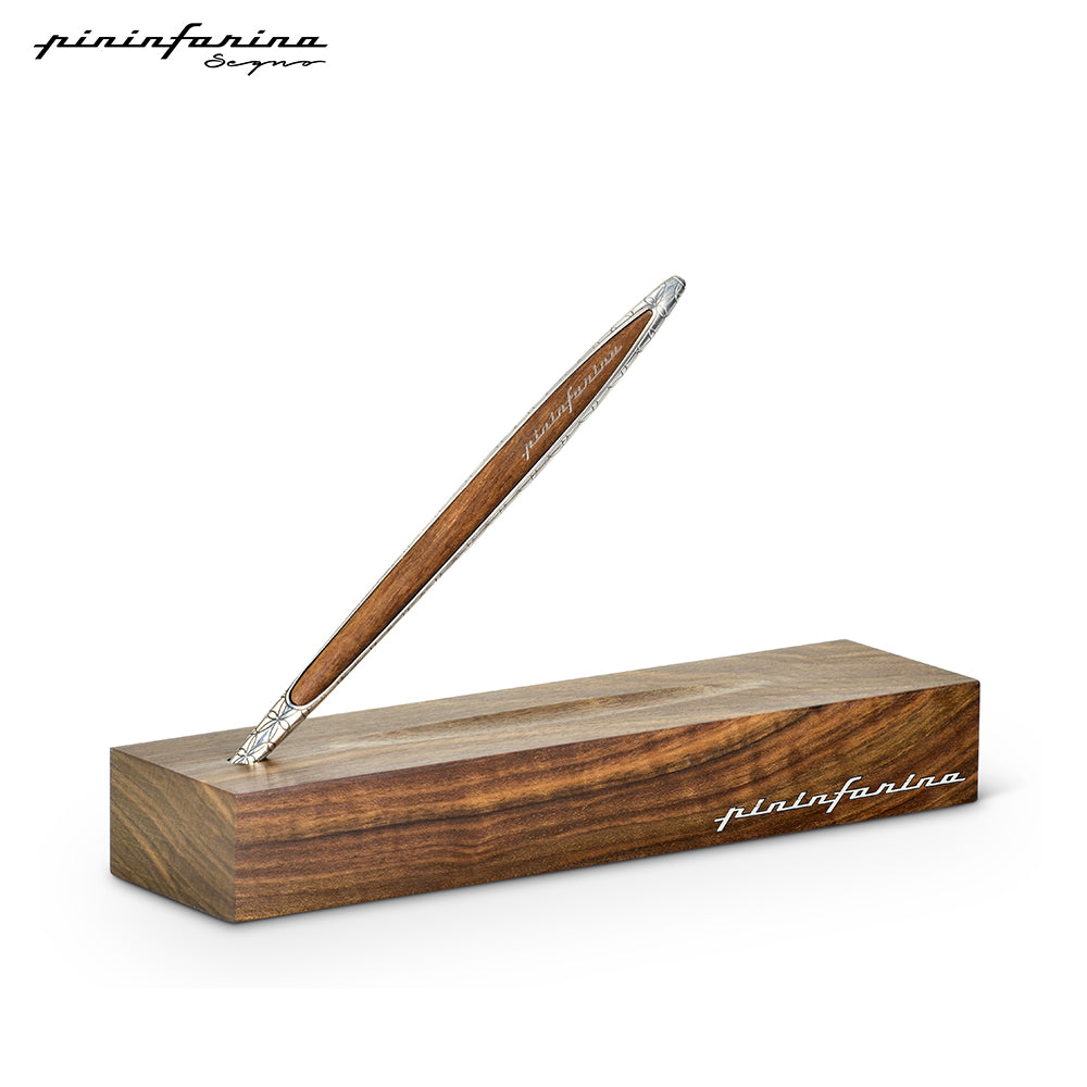 PININFARINA - Ballpoint Pen "CAMBIANO SILVER" Luxury Edition 500th Anniversary