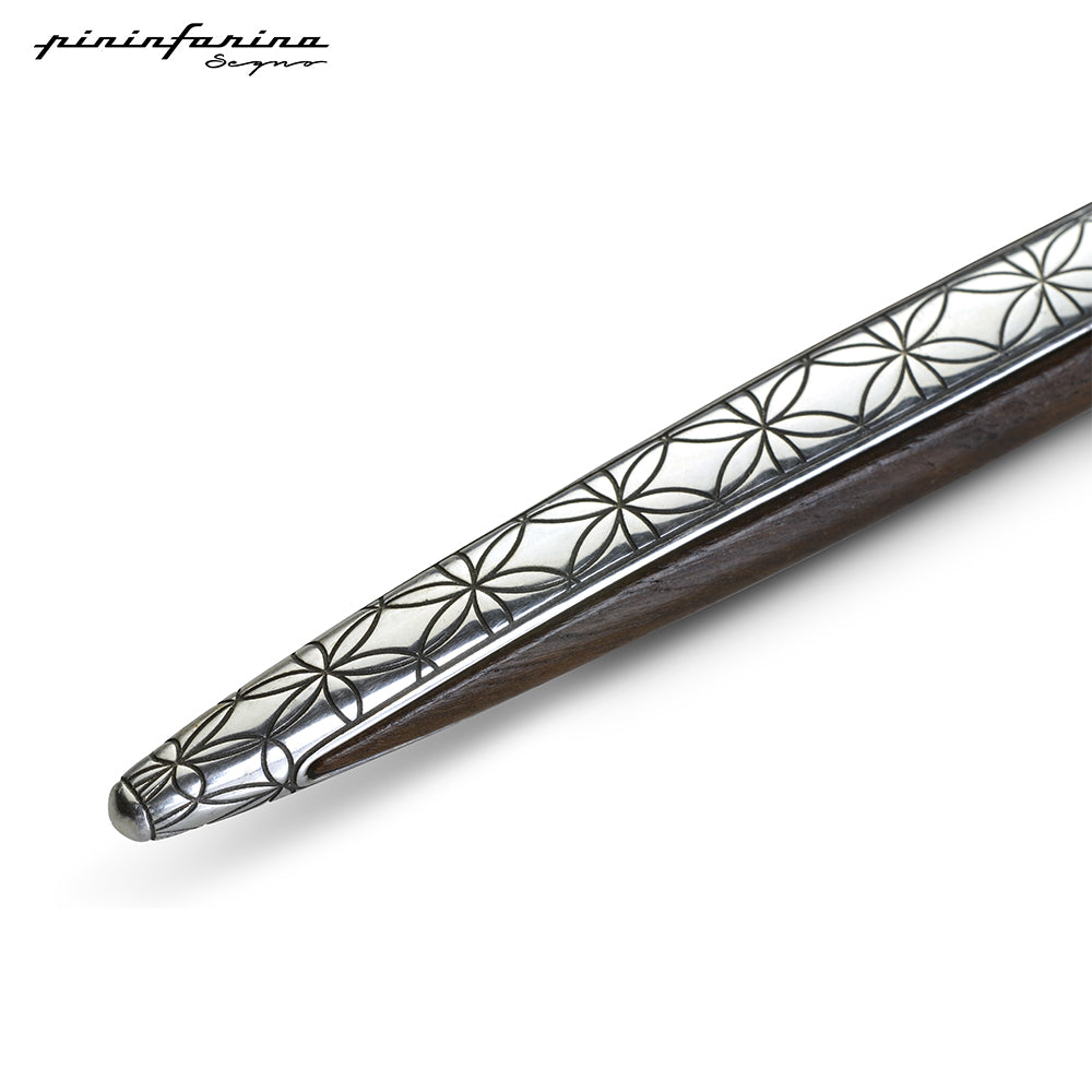PININFARINA - Ballpoint Pen "CAMBIANO SILVER" Luxury Edition 500th Anniversary