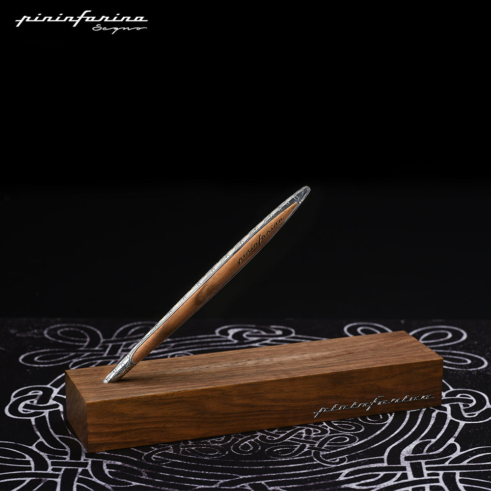 PININFARINA - Ballpoint Pen "CAMBIANO SILVER" Luxury Edition 500th Anniversary