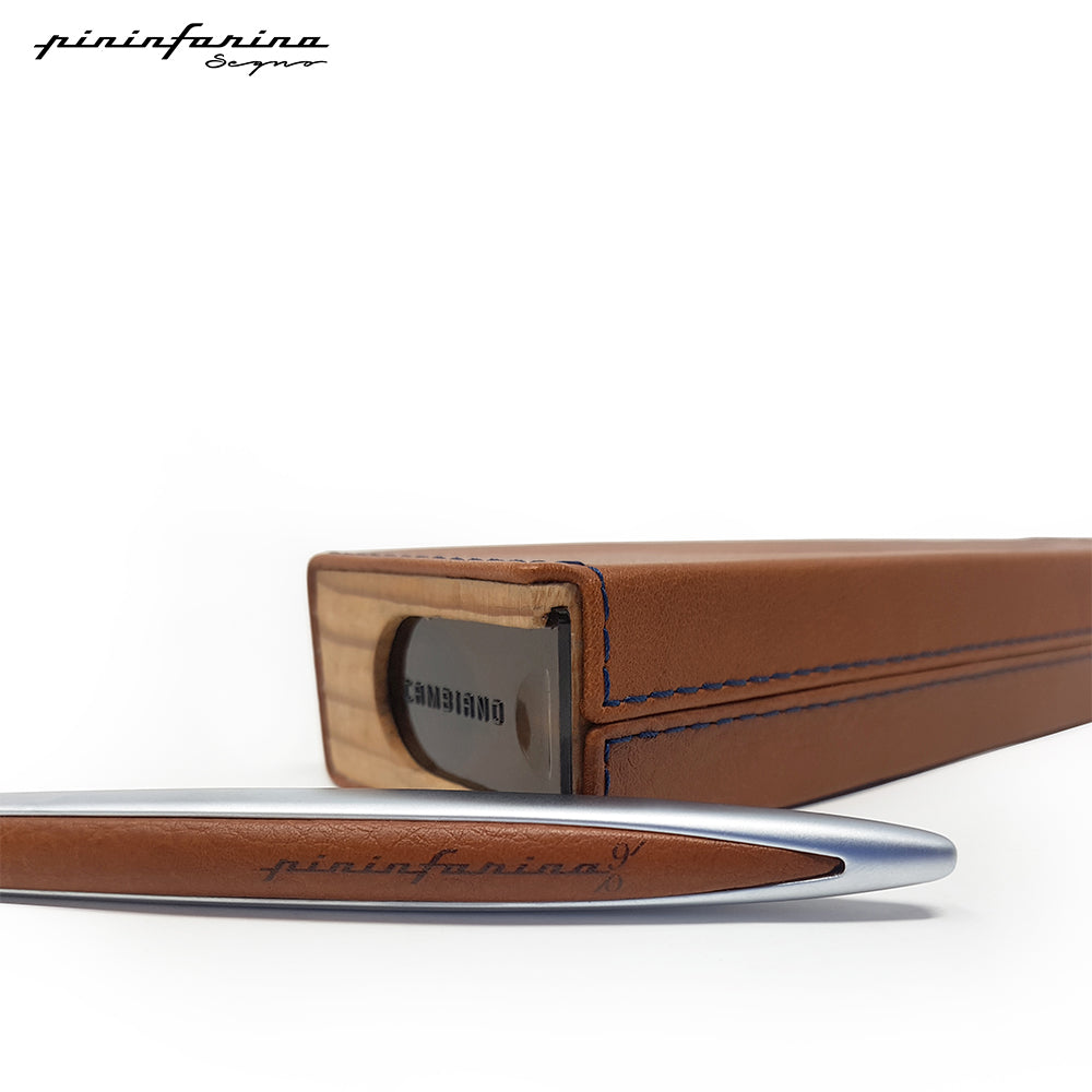 PININFARINA - Ballpoint Pen "CAMBIANO LEATHER" Luxury Limited Edition 1000pz