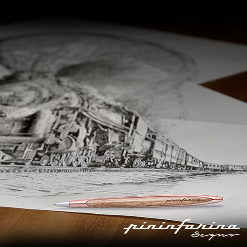PININFARINA - Ballpoint Pen "CAMBIANO GOLD" Luxury Rose Gold