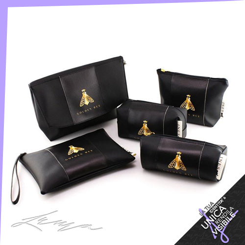 Personalized eco-leather clutch bag