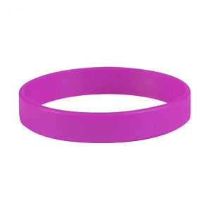 braccialetto personalizzato silicone fucsia