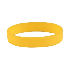 braccialetto personalizzato silicone giallo