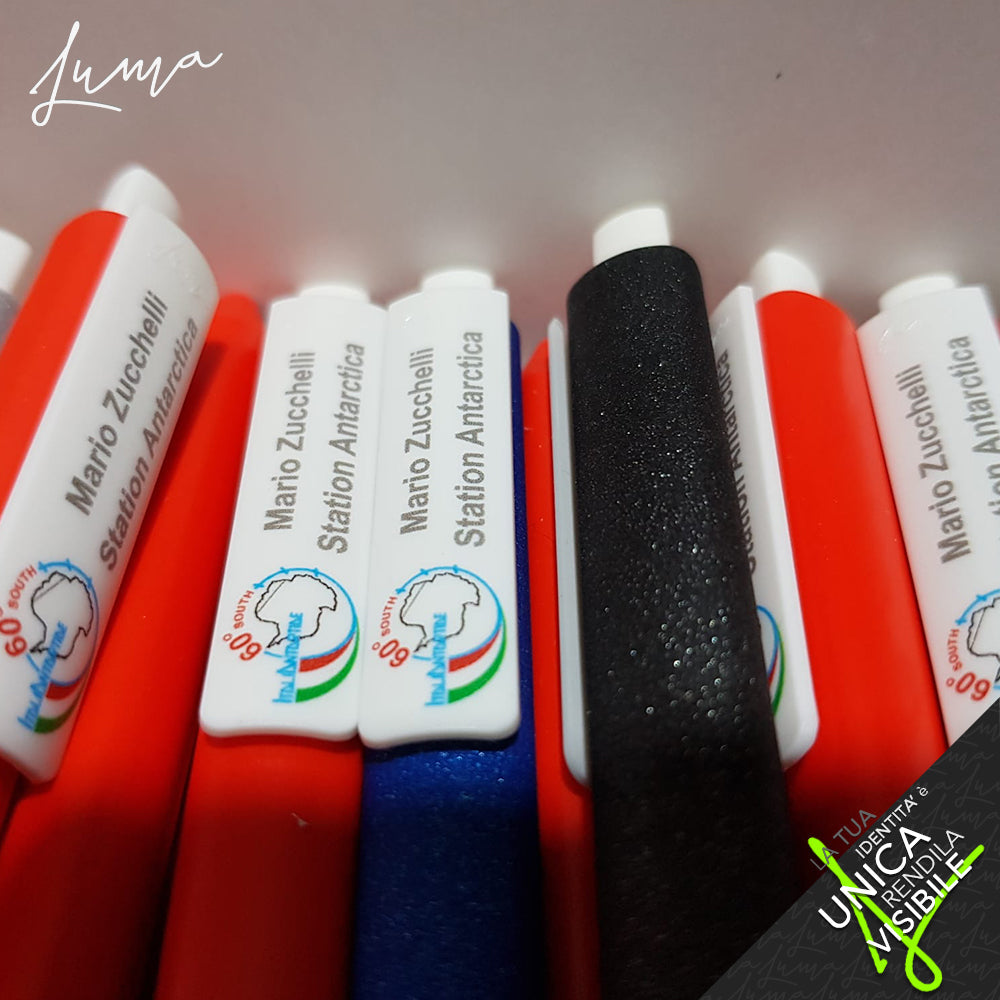 LUMA PROMO - Personalized soft touch "DELTA" RUBBER ballpoint pen