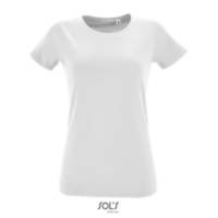 T-SHIRT SOL'S REGENT DONNA SLIM 150 DTF LATO CUORE