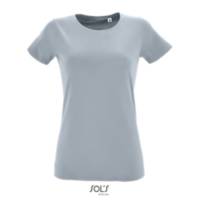 T-SHIRT SOL'S REGENT DONNA SLIM 150 DTF LATO CUORE