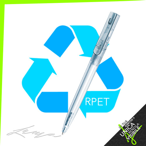 LUMA rPET PROMO - Ballpoint Pen "QUANTUM Transparent"