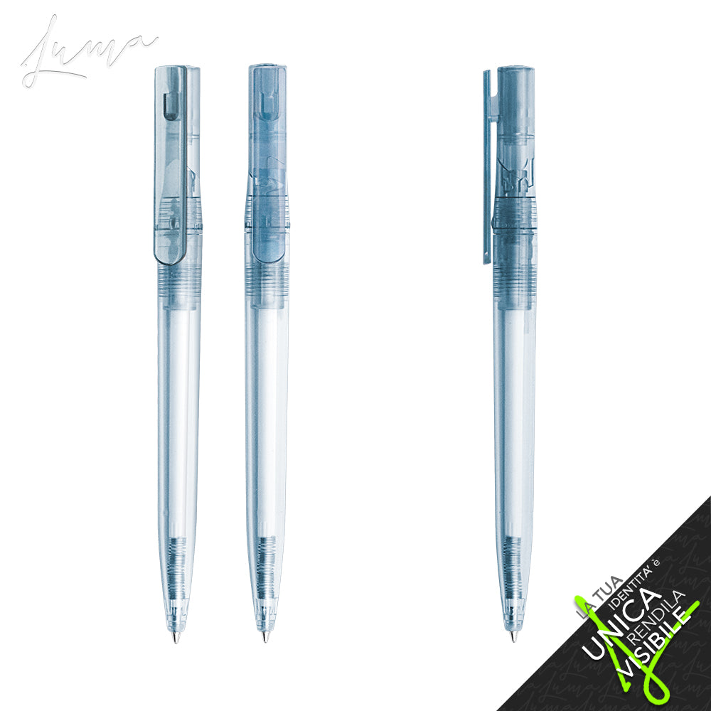 LUMA rPET PROMO - Ballpoint Pen "QUANTUM Transparent"