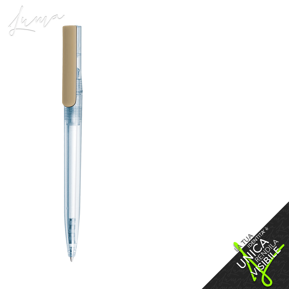 LUMA rPET PROMO - Ballpoint Pen "QUANTUM Clear"