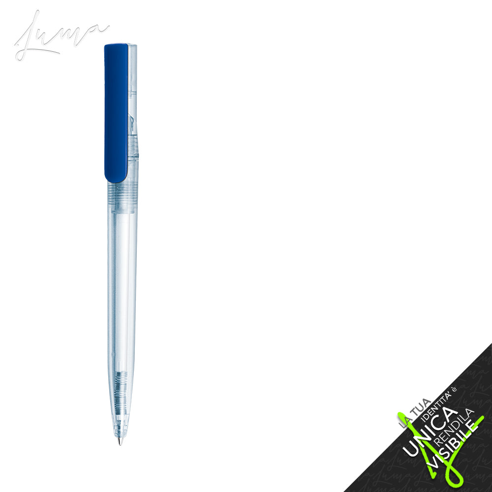 LUMA rPET PROMO - Ballpoint Pen "QUANTUM Clear"