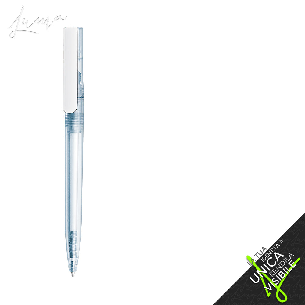 LUMA rPET PROMO - Ballpoint Pen "QUANTUM Clear"